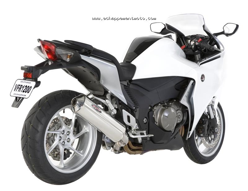 ECHAPPEMENT MOTO HONDA VFR 1200 2010 BOS INOX POS HAUTE ECHAPPEMENT MOTO HONDA VFR 1200 2010 BOS INOX POS HAUTE